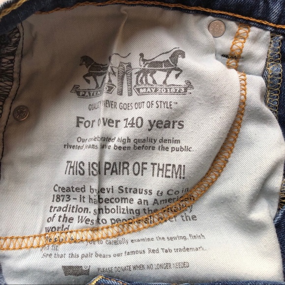 Levi’s 30x34 Medium Wash - Picture 10 of 12